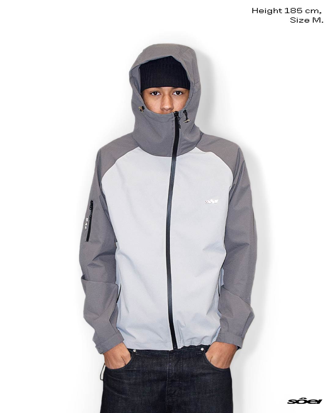 SÔEL FERRA JACKET GREY