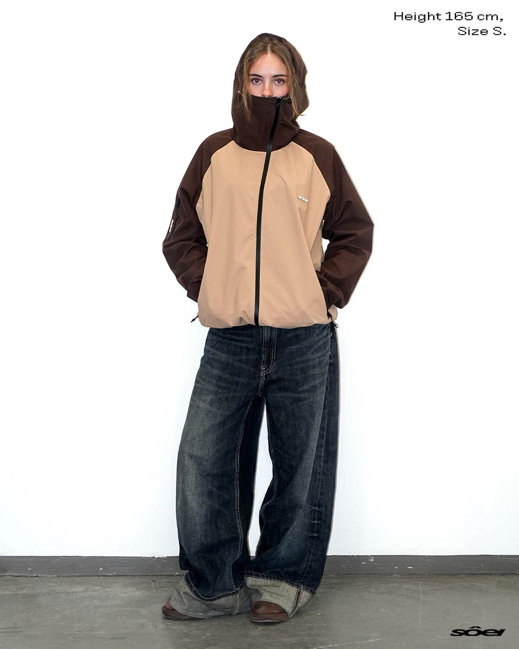 SÔEL FERRA JACKET BROWN