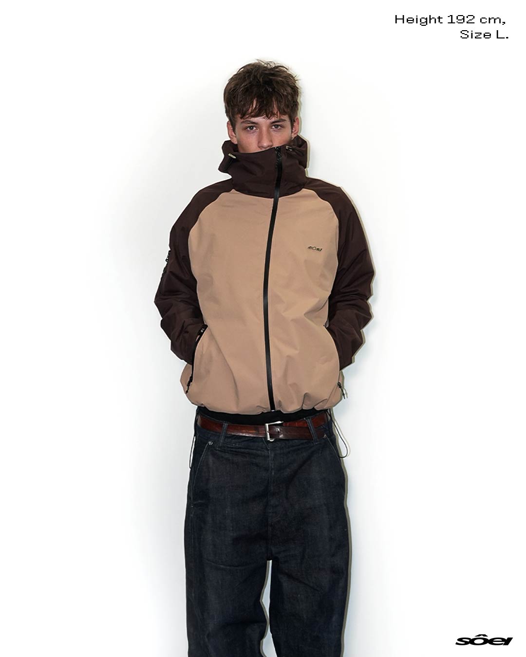 SÔEL FERRA JACKET BROWN